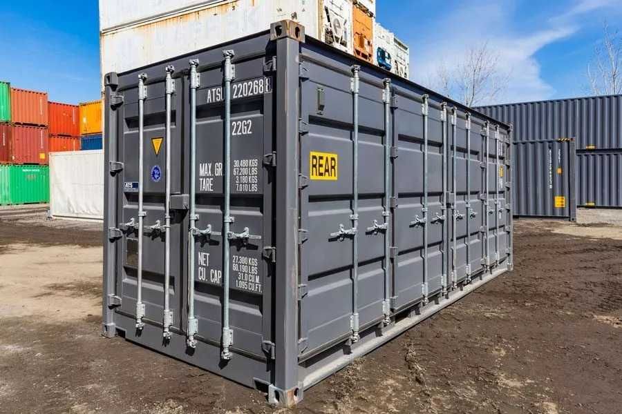 Contentor Marítimo 20 Pés Open Side Usado – Excelente Estado
