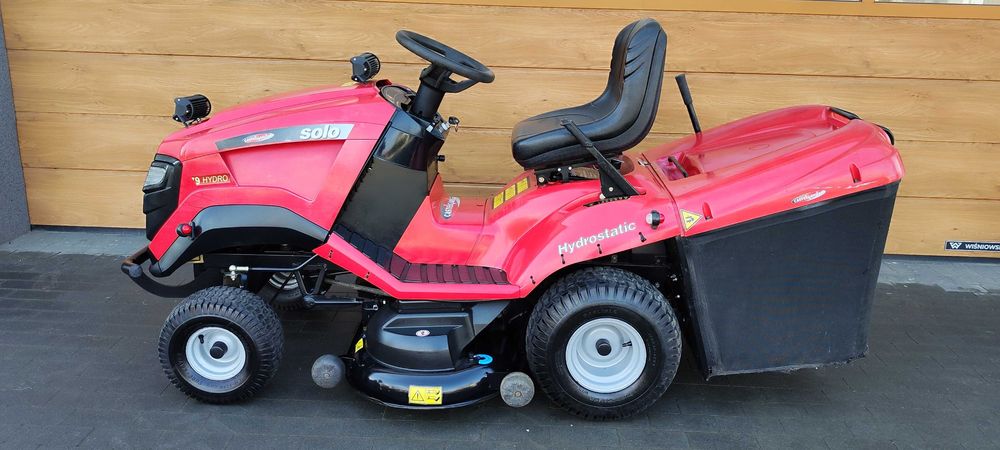 Kosiarka Traktorek Solo Castel Garden z Niemiec mocna oświetlenie