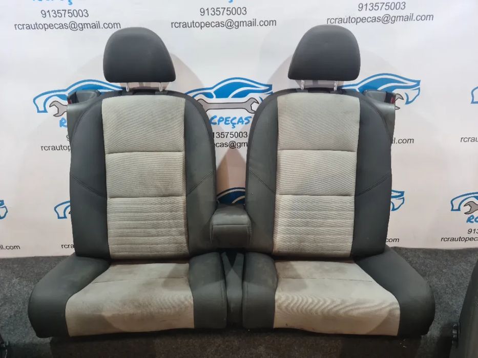 BANCO BANCOS PELE FRONTAL FRENTE TRASEIRO TRÁS AIRBAG VOLVO C30 533