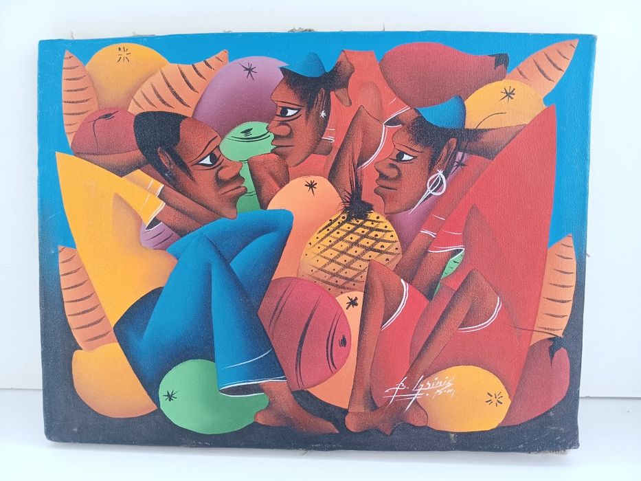 Pinturas Haitianas em Tela – Arte Afro- Caribenha
