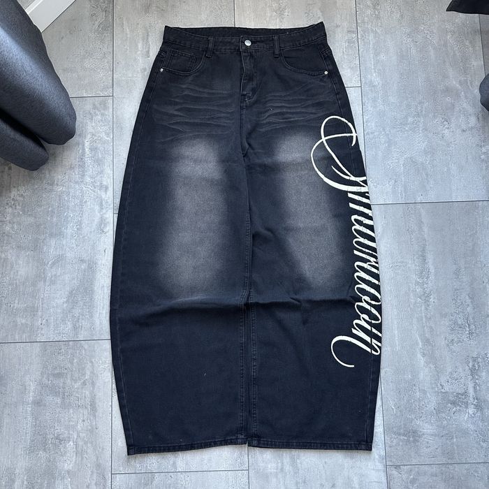 Широкі y2k опиум джинси racer jaded london baggy sk8 широкие opium реп