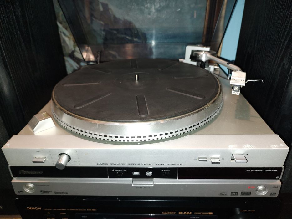 Проигрыватель Unitra GS 460 BERNARD , Denon avr 1801