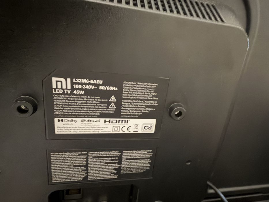 SmartTV Xiaomi P1 32”