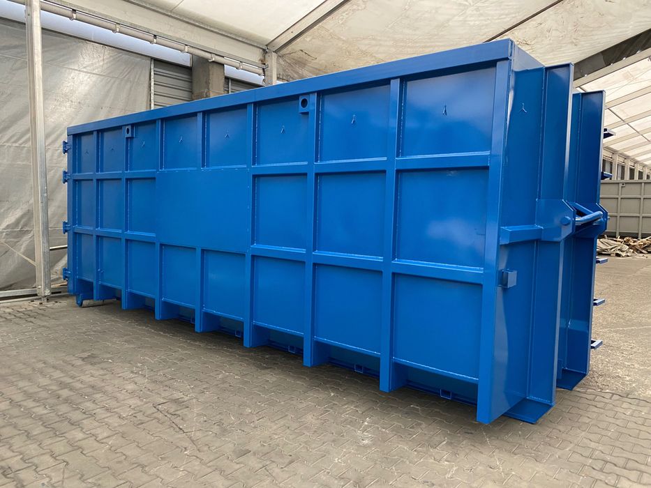 Kontener hakowy 36 m3 na odpady złom pancerny 4/5 mm