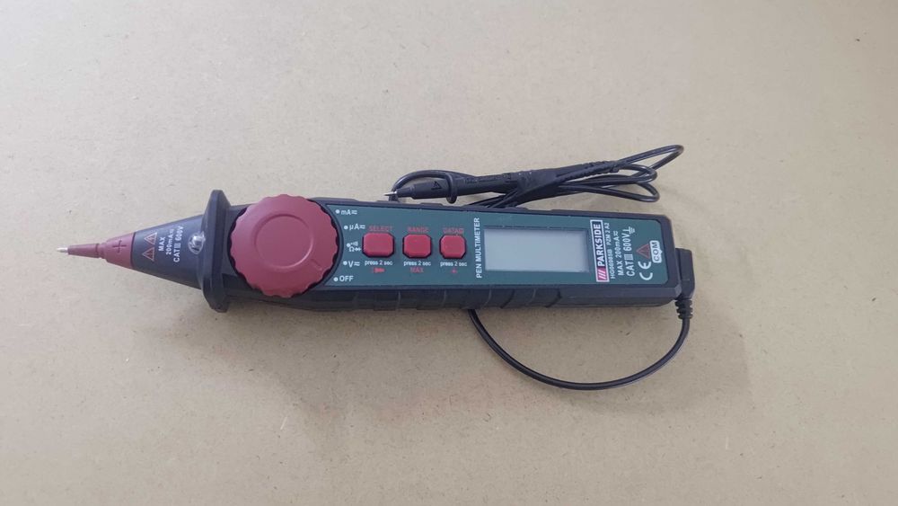 Multímetro digital tipo caneta Parkside