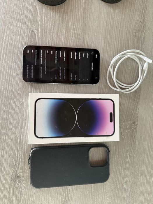 Iphone 14 pro max 256gb 79% bateria