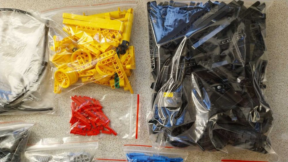 Lego Technic 42053 koparka Volvo EW160E