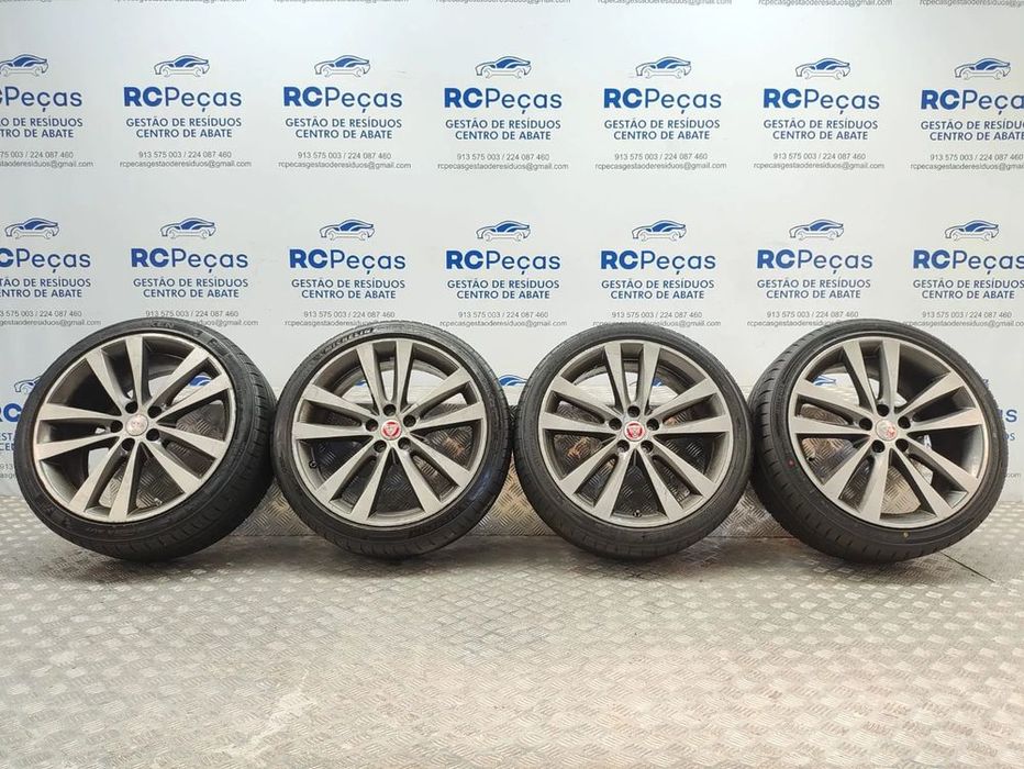 Conjunto Jantes 19 Jaguar XE X760 8,5J ET55 7,5J ET 44,5 5x108