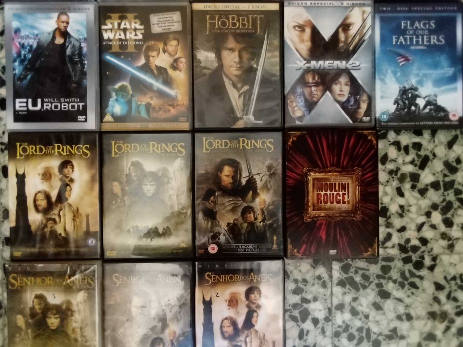 Lote DVD Edições especiais de dois discos
