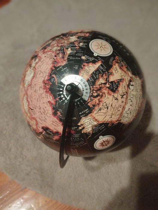 Globus czarny 30 cm