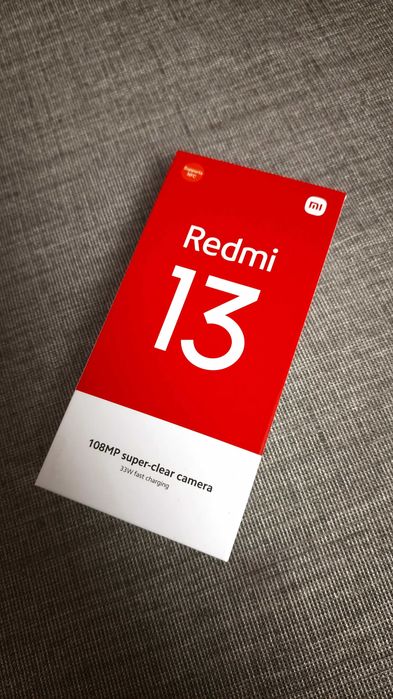 Xiaomi redmi 13 8gb 256gb ROM Midnight Black Novo