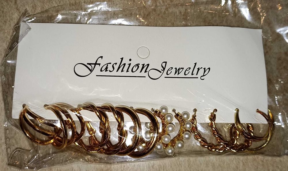 Brincos - conjunto de 6 pares