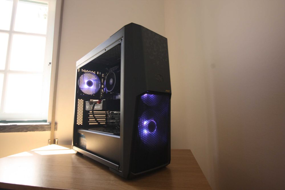 PC Gaming Ryzen 5 1600 AF + GTX 1660 TUF 6GB | 16GB RAM | NVMe | RGB