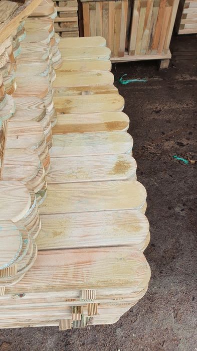 Sztachety Sosnowe 9 cm szer x 1.8 cm gr