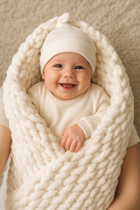 Крижма /Плед/ Пухнастий плед