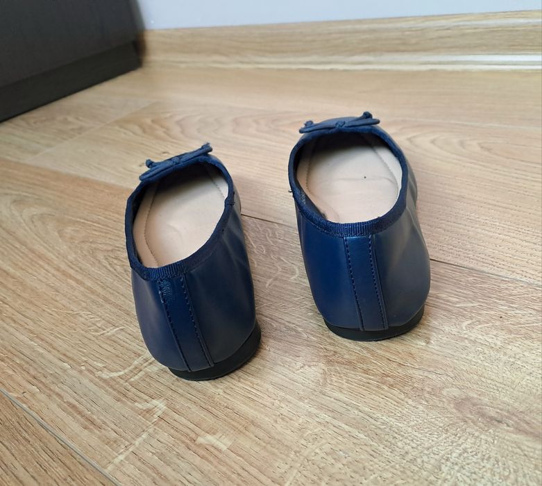 Синие туфли туфельки балетки для девочки