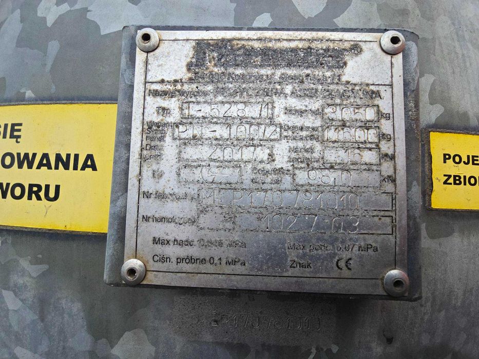 MEPROZET - wóz asenizacyjny PN-100/2 T-528/1