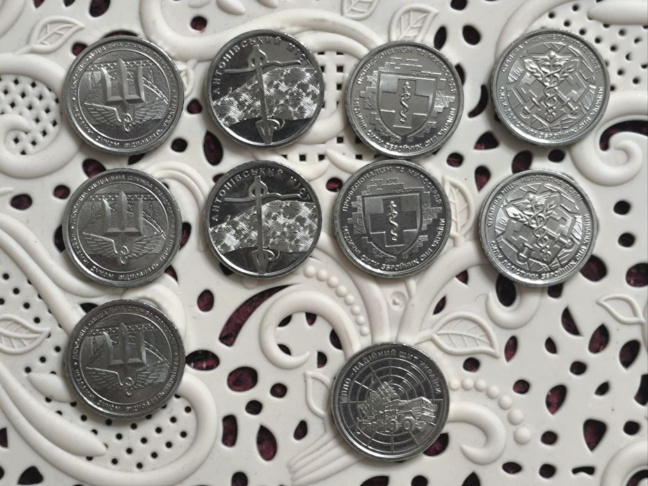 Обміняю колекційні монети ЗСУ