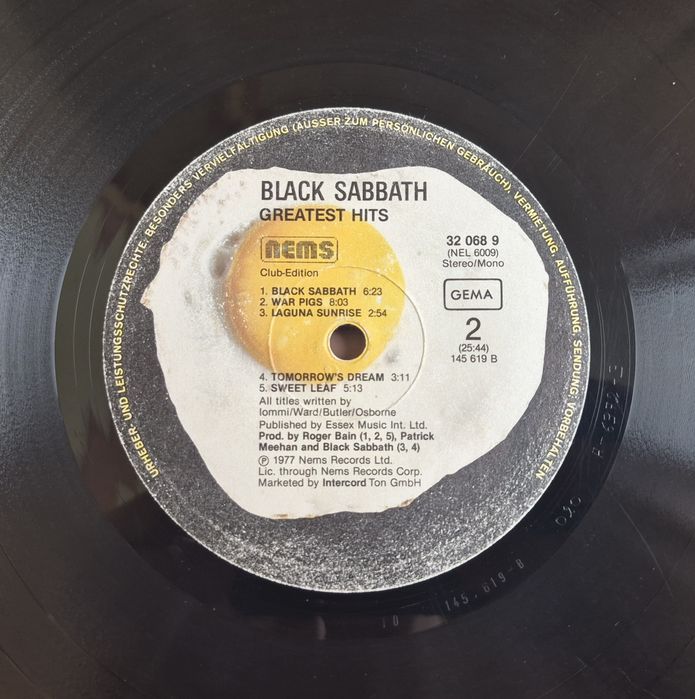 Black Sabbath – Greatest Hits