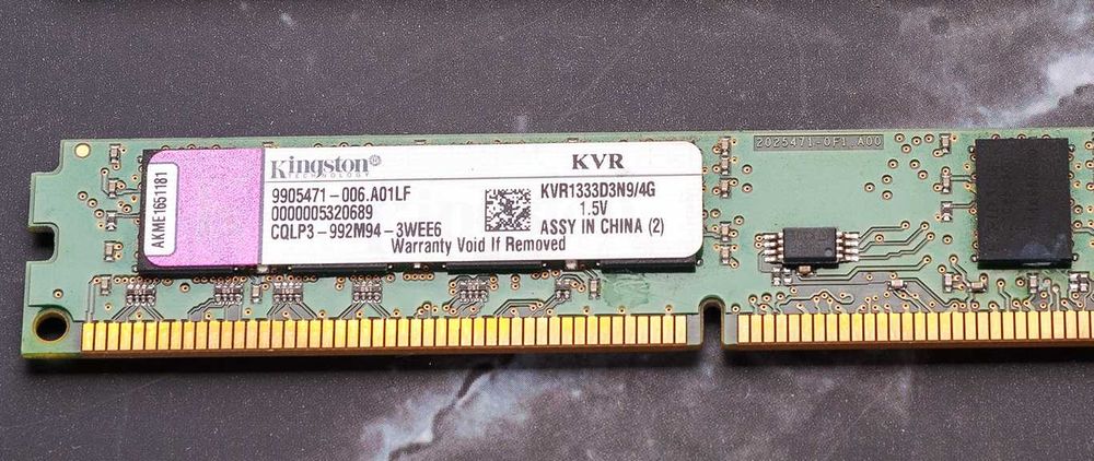 Kingston KVR1333D3N9/4G DDR3 4х4=16GB