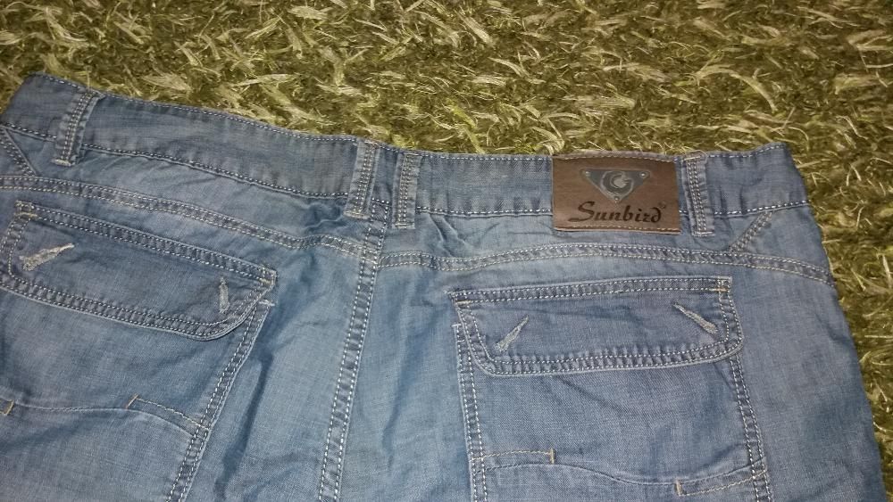 Spodnie jeans 3/4, rozmiar 42,