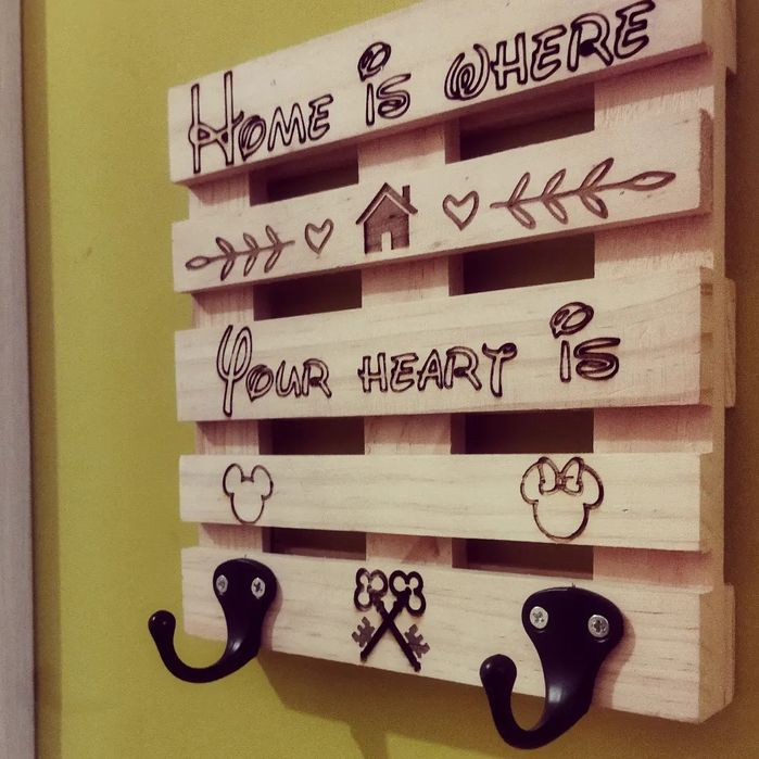 Suporte para chaves personalizado