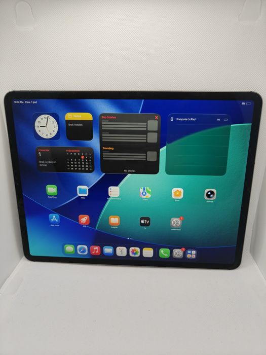 Apple iPad Pro 12.9” 3. generacji 512 GB Wi-Fi + LTE – bardzo dobry stan, mała wada