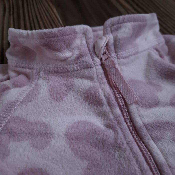 Новий флісовий костюм H&M на 2-3 роки 98 рожевий фліс спортивний