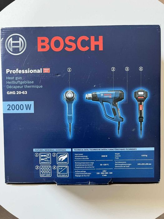 Opalarka Bosch Professional GHG 20-63