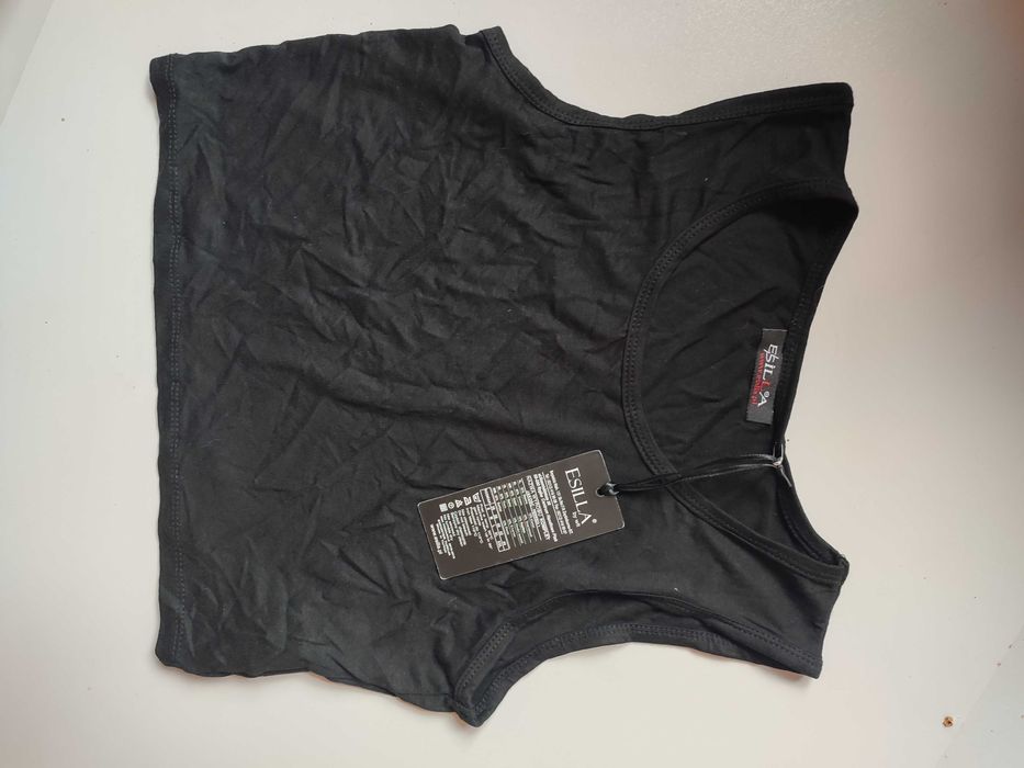 crop top czarny nowy