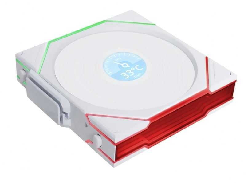 Wentylator Lian Li UNI FAN TL Wireless LCD ARGB PWM 120mm biały Nowy