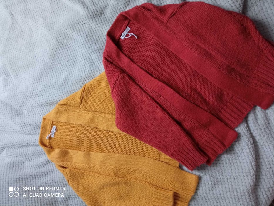 Kardigany dziewczęce Sinsay r. 134 2 sztuki