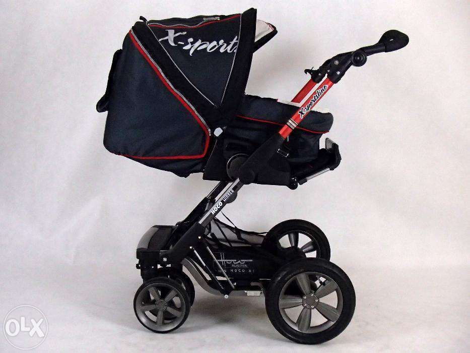 Austryjacki wózek 2w1 Hoco Winner X-sport, solidny, stan idealny!