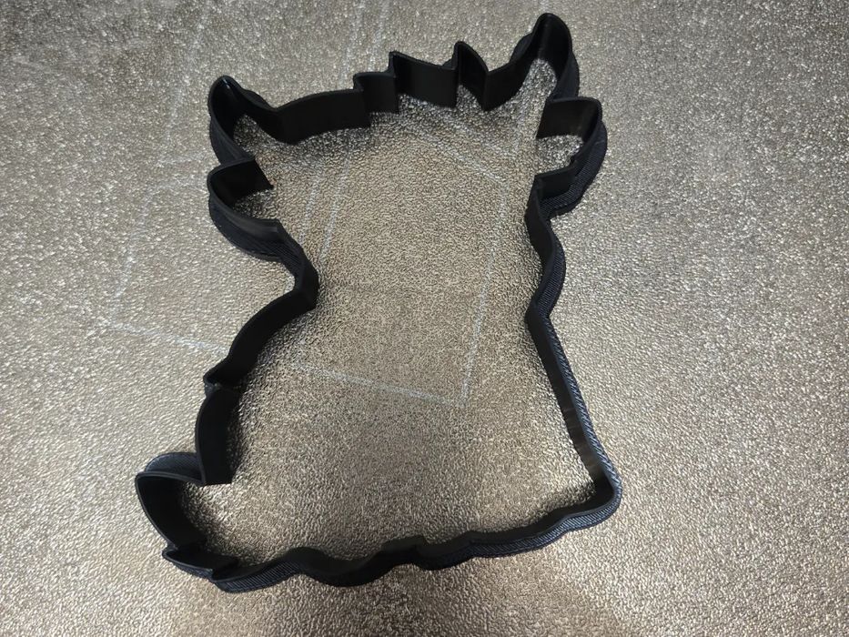 Cortador de Bolachas Vaca Highland Corpo Inteiro