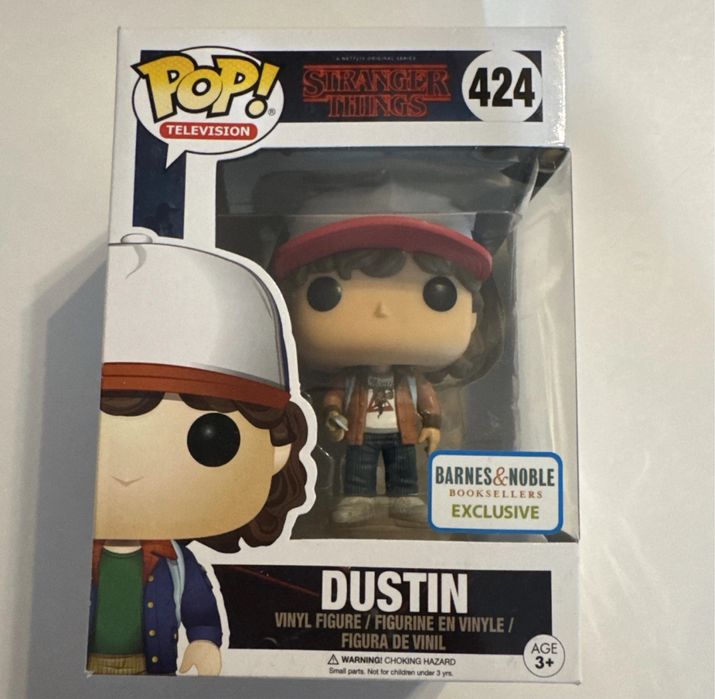 Funko Pop Dustin #424 Exclusive (2017) ексклюзивна фігурка Дастін