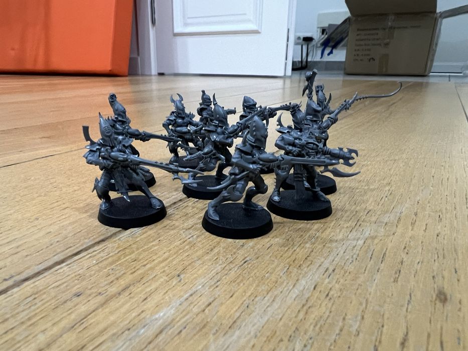 10x Well Painted Based Drukhari Dark Eldar Kabalite Warriors Warhammer