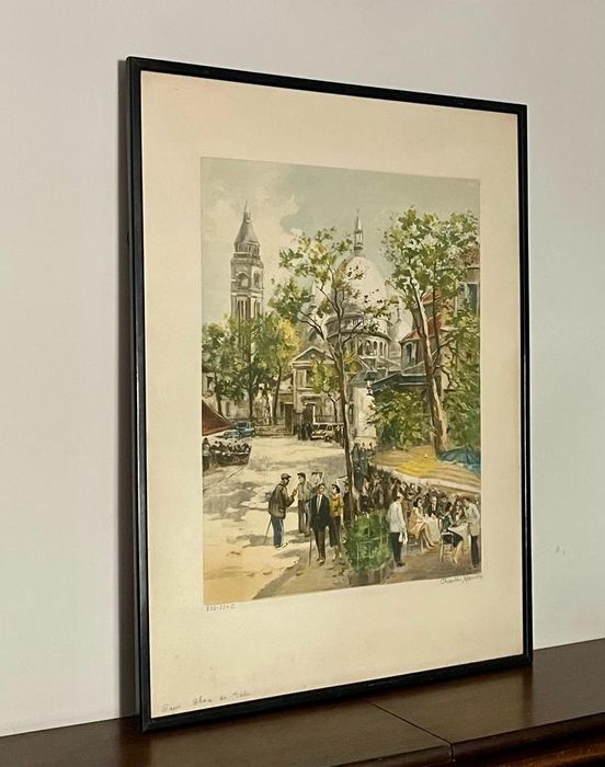 Quadro antigo assinado