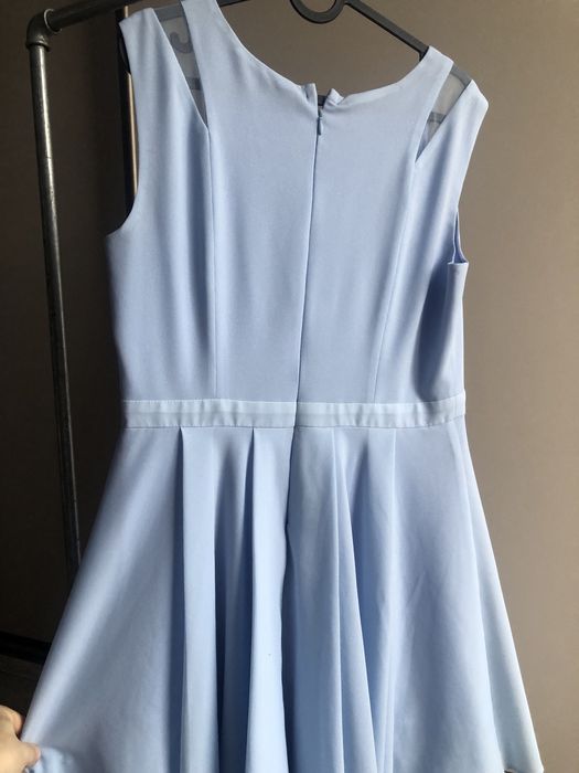 Sukienka błękitna niebieska wesele studniówka impreza Salsa 38