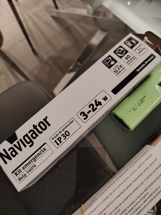 Kit Emergência LED Navigator HELP TP30 3-24V (Novo/Em Caixa)