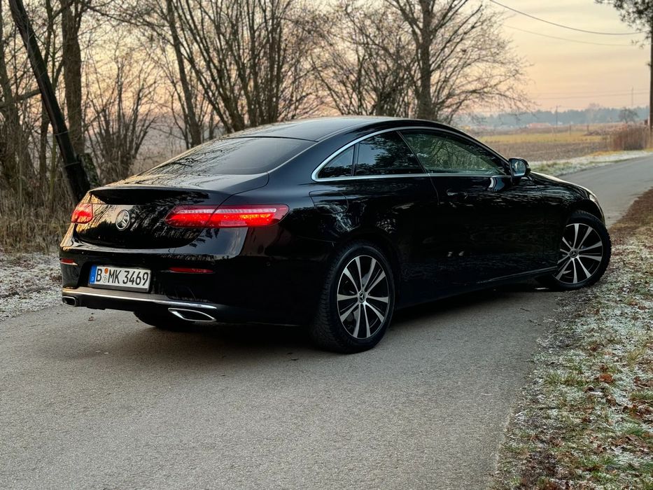 Mercedes-Benz Klasa E Coupe WideScreen E220d 195KM 9G tronic Full Led Bezwypadkowy Skóra