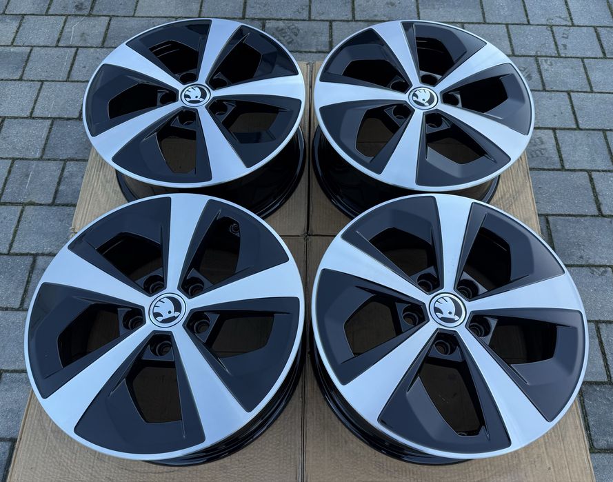 Oryginalne felgi Skoda 16" 5x112 Octavia Superb Yeti RS Golf Passat