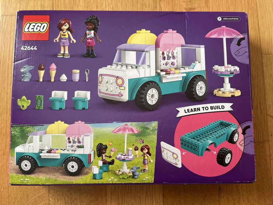 NOWE klocki Lego Friends 42644 Furgonetka z lodami