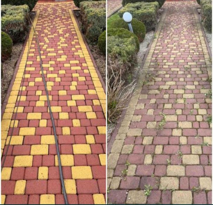 Миття бруківки, фасадів