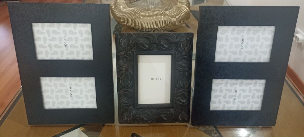 3 molduras, 2 do gato preto , preço conjunto