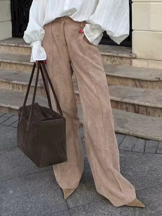 Вельветові штани, вельвет, брюки, бежеві, якісні