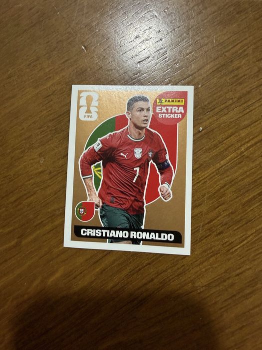 Cristiano Ronaldo Bronze Extra Sticker