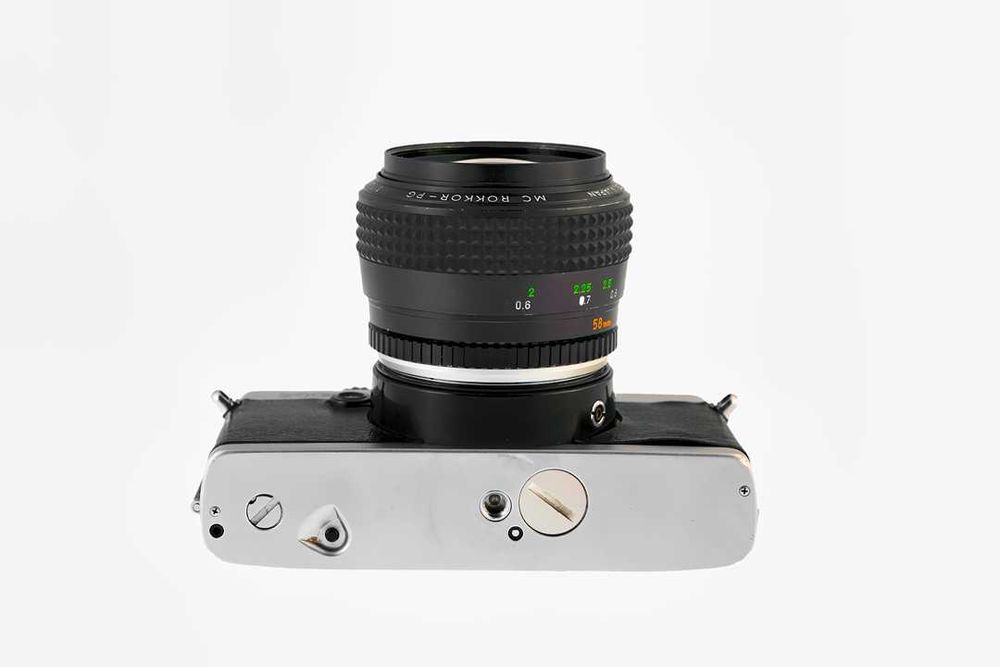 Minolta XG2 + MC Rokkor PG 58/1.2