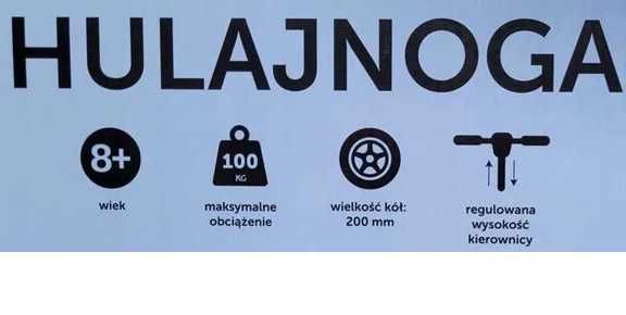 Hulajnoga Playground , 2 Hamulce, 100kg, 8+