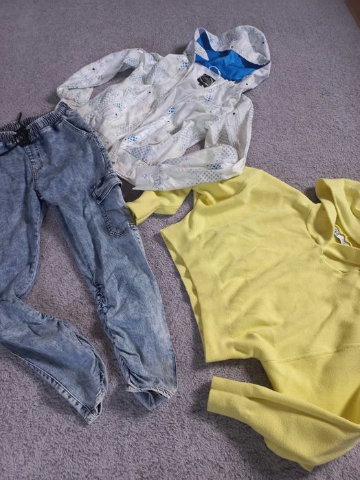 MEGA Paka 16 szt !! Zestaw ubrań XS / S  34 / 36 same konkrety  buty