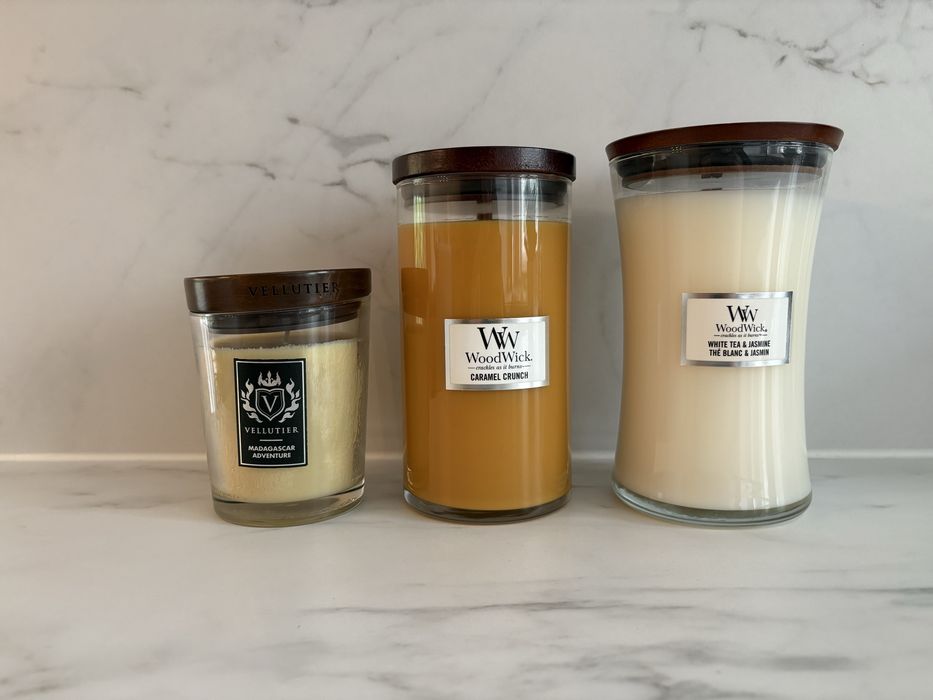 Nowe świece zapachowe WoodWick Vellutier